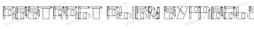 Abstract Alien Symbols字体转换